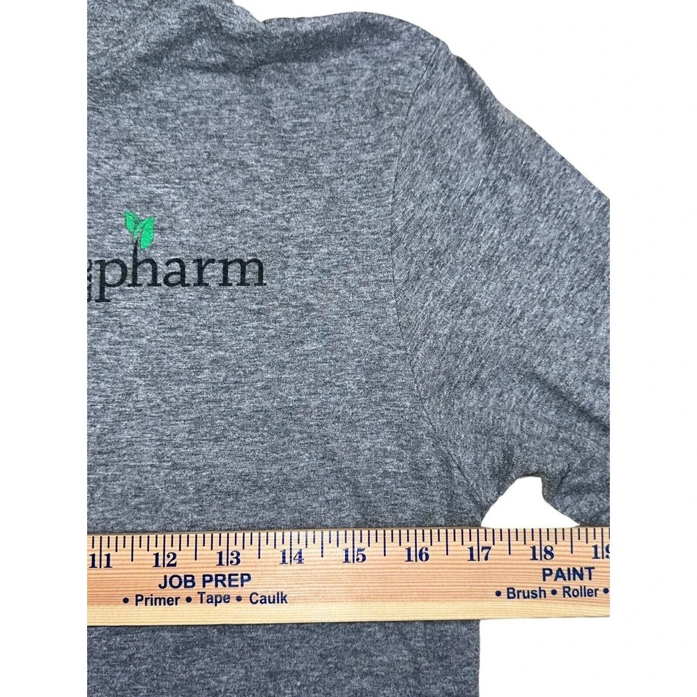 Sportiqe Hoodie Sweatshirt Mens XS The Pharm Gray Drawstring Lightweight‎ Hoodie